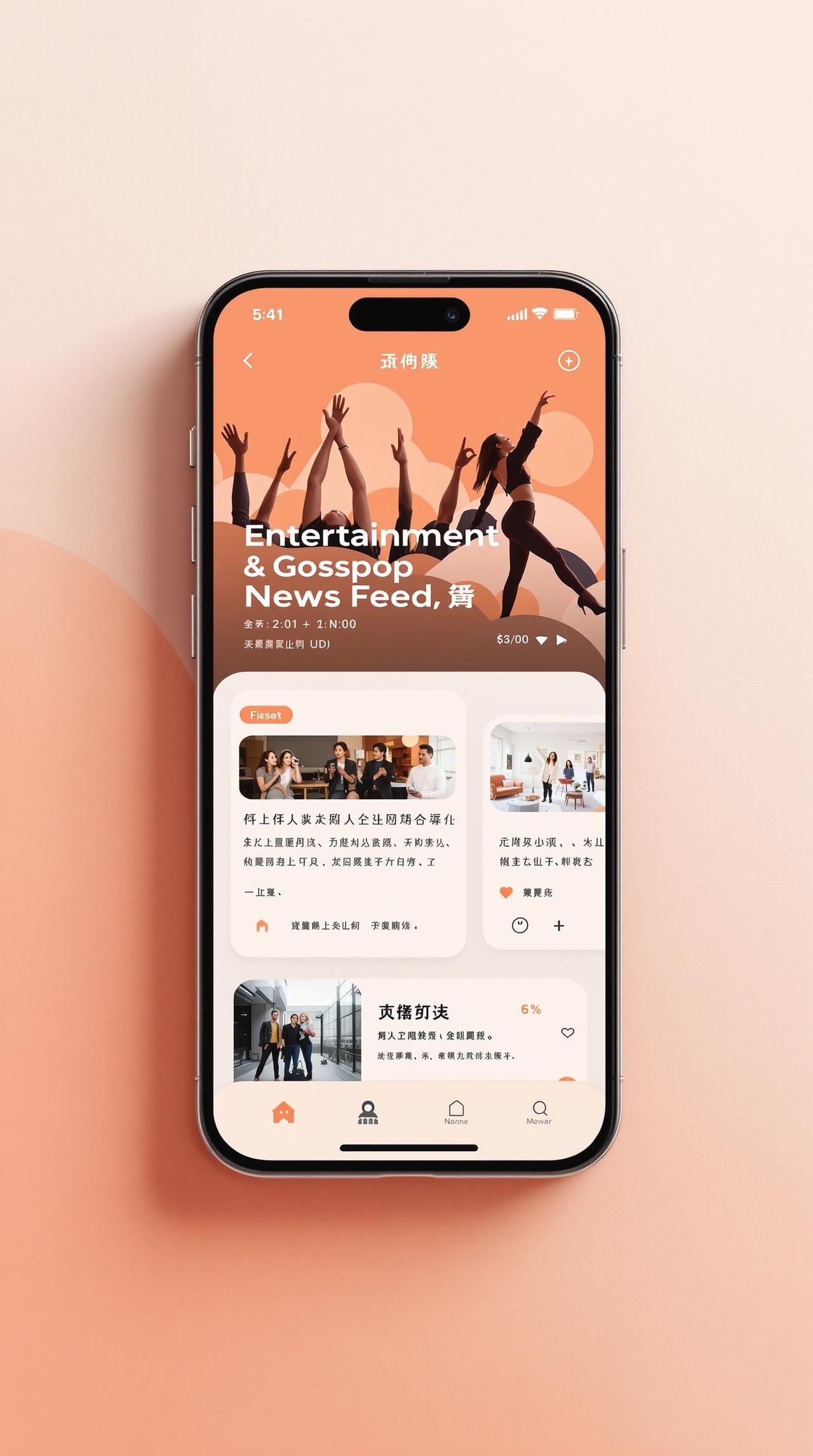 在线吃瓜APP界面展示